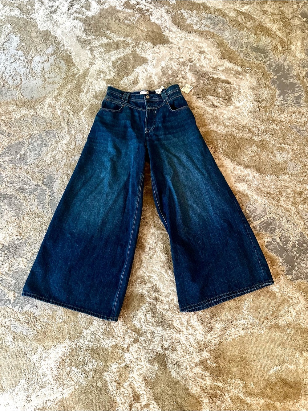 Free People We The Free Give And Take Extra Baggy Wide Leg Size 27